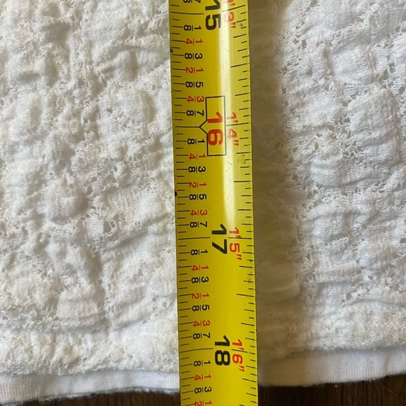 Free People Jasmine Cutout Back Cream Lace Balloon Sleeve Victorian Blouse SZ XS - Picture 10 of 10